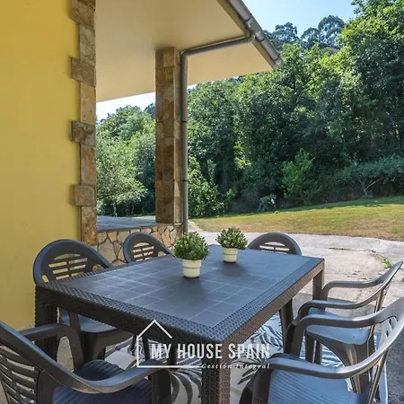 度假居 Myhousespain - Casa Con Jardin En Sebades *